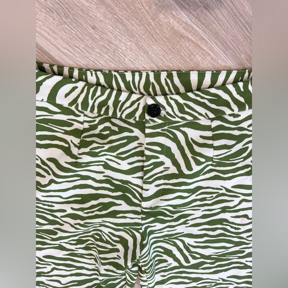 Green Zebra Pants - Picture 2 of 4